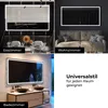 Artforma Badspiegel 110x100 cm - mit LED Beleuchtung - LED Produktbild-Vorschau 4