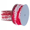 Kunststoffkette 25 m, 6 mm weiß-rot Produktbild-Vorschau 1