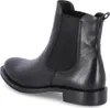 A black Chelsea boot shown from the side. Voir les images du produit