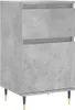 vidaXL Sideboards 2 Stk. Betongrau 40x35x70 cm Produktbild-Vorschau 5