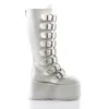 DemoniaCult Plateaustiefel - Damned-318 Weiß 38 Produktbild-Vorschau 5