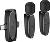 Microphone de Lavalier sans fil Lightning / USB C Hoco 2 Voir les images du produit 1