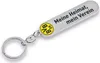 BVB Schlüsselanhänger silber mit Logo Produktbild-Vorschau 1