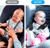 URAQT Baby ceinture de sécurité épaulettes 2 pièces Noir - Voir les images du produit 4