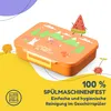 Schmatzfatz Lunchbox, Unterteilte Brotdose Kinder, Lunchbox Produktbild-Vorschau 5