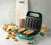 Domo DO1109C, 2 Waffel(n), Kreis, Abbildung, Herz (Form), Produktbild-Vorschau 4