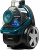 A teal and black Philips vacuum cleaner is shown from a three-quarter angle on a white background. Podgląd zdjęcia produktu