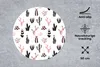 MuchoWow® Mauspad Mousepad Mädchen - Kaktus - Rosa - Muster Produktbild-Vorschau 3