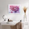 Poster - Poster ohne Rahmen - Pastos Blumen Rosa - 70x50 cm Produktbild-Vorschau 5
