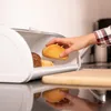 Relaxdays Brotkasten, Brot frisch halten, transparenter Produktbild-Vorschau 3