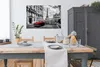 MuchoWow® Poster Paris - Schwarz - Weiß - Auto 120x80 cm - Produktbild-Vorschau 3