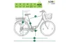 LLOBE City E-Bike 26" Mando, beige Produktbild-Vorschau 3