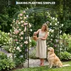 Arco da giardino - 220 cm, struttura in metallo per piante Anteprima dell’immagine prodotto 7