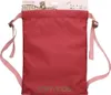 A red drawstring bag with pink straps and a leopard print header card. Anteprima dell’immagine prodotto