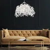 A living room scene with a sofa, coffee table, and a pendant light. Produktbild-Vorschau