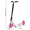 COSTWAY Scooter Mestská kolobežka 100kg nosnosť Kickscooter Náhľad obrázku produktu 3