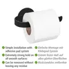 WENKO WC Garnitur Bivio Black Toilettenpapier Rollen Halter Produktbild-Vorschau 4