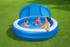 Family Pool "Summer Days", Ø 241cm x 140cm (blau/weiß) Produktbild-Vorschau 11