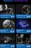 Collage of product features and close-ups of a smartwatch and earbuds. Náhled obrázku produktu