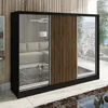 Schwebetürenschrank DIVER , 3-türig Schrank 200 cm Produktbild-Vorschau 2