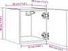 vidaXL TV-Wandschrank Artisan-Eiche 30,5x30x30 cm Produktbild-Vorschau 7