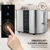 GOURMETmaxx : Grille-pain à fentes courtes pour 2 tranches Voir les images du produit 2