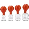 Schröpfglas 4 Stück Set ø 3, 4, 5, 6 cm mit Saugball Produktbild-Vorschau 2