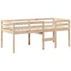 Hochbett mit Dach 90x200 cm Massivholz Kiefer Produktbild-Vorschau 7