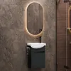 Waschtischunterschrank mit Waschbecken Wega 40 cm Anthrazit Produktbild-Vorschau 5