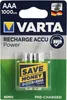 A retail package of VARTA AAA rechargeable batteries. Voir les images du produit