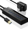 Adaptateur 7W1 Ugreen Us219 Hub Usb Do 7X Usb 3.0 (Czarny) Voir les images du produit 6