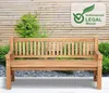 CLP Teakbank Jackson V2 Gartenbank mit Rückenlehne Produktbild-Vorschau 3