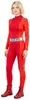 Spion-Damenkostüm für Fasching Helden-Anzug rot S (36/38) Produktbild-Vorschau 5