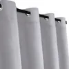Vorhänge aus Velours mit Ösen 140x240 cm 2 Stücke Grau Produktbild-Vorschau 3