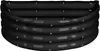 Halbrundes Hochbeet aus verzinktem Stahl – 90 cm x 45 cm – Produktbild-Vorschau 1