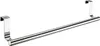 A stainless steel towel rack designed to hang over a door or cabinet. Produktbild-Vorschau