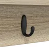 Vešiak na stenu Sonoma dub 100 x 10,5 x 18 cm Kompozitné Náhľad obrázku produktu 10