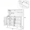Highboard Küchenschrank mit verstellbaren Regalen Produktbild-Vorschau 4