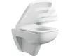 Pressalit WC-Sitz Plan mit Deckel Weiß, vierecks Design, Produktbild-Vorschau 3