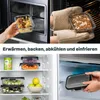 Silberthal Frischhaltedosen Vorratsdosen Glas Edelstahl 3er Produktbild-Vorschau 4