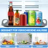 Tablett, 2 rutschfeste Kunststofftabletts mit Griffen, Produktbild-Vorschau 5