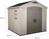 Keter Factor 8x8 Kunststoffgerätehaus 7514 Produktbild-Vorschau 19