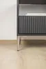 Set de 4 pieds de meuble - Pieds à pic chromés élégants de Voir les images du produit 10