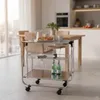 abc HOME | Servierwagen | Küchenwagen | verchromt | 70 cm H Produktbild-Vorschau 1