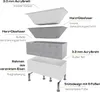 TroniTechnik® Badewanne SARIA Maße ca. 170 x 80 x 58cm Produktbild-Vorschau 2