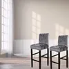 Barhocker-Abdeckungen, 2er-Set Stretch Thekenhöhe Produktbild-Vorschau 4