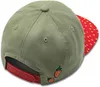 Koaa snapback pet, "Aardbei", klein muisje, groen, maat 3-8 Productafbeelding-voorbeeld 2