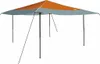 vidaXL Gazebo tenda, 395 x 395 x 251 cm, arancione, tessuto Anteprima dell’immagine prodotto 1