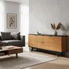 Klebefolie Möbel 45x25 cm - Buche Rot - Möbelfolie Produktbild-Vorschau 2