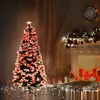 LZQ Arbre de Noël en PVC Artificiel 210 cm avec LED fibre Voir les images du produit 13